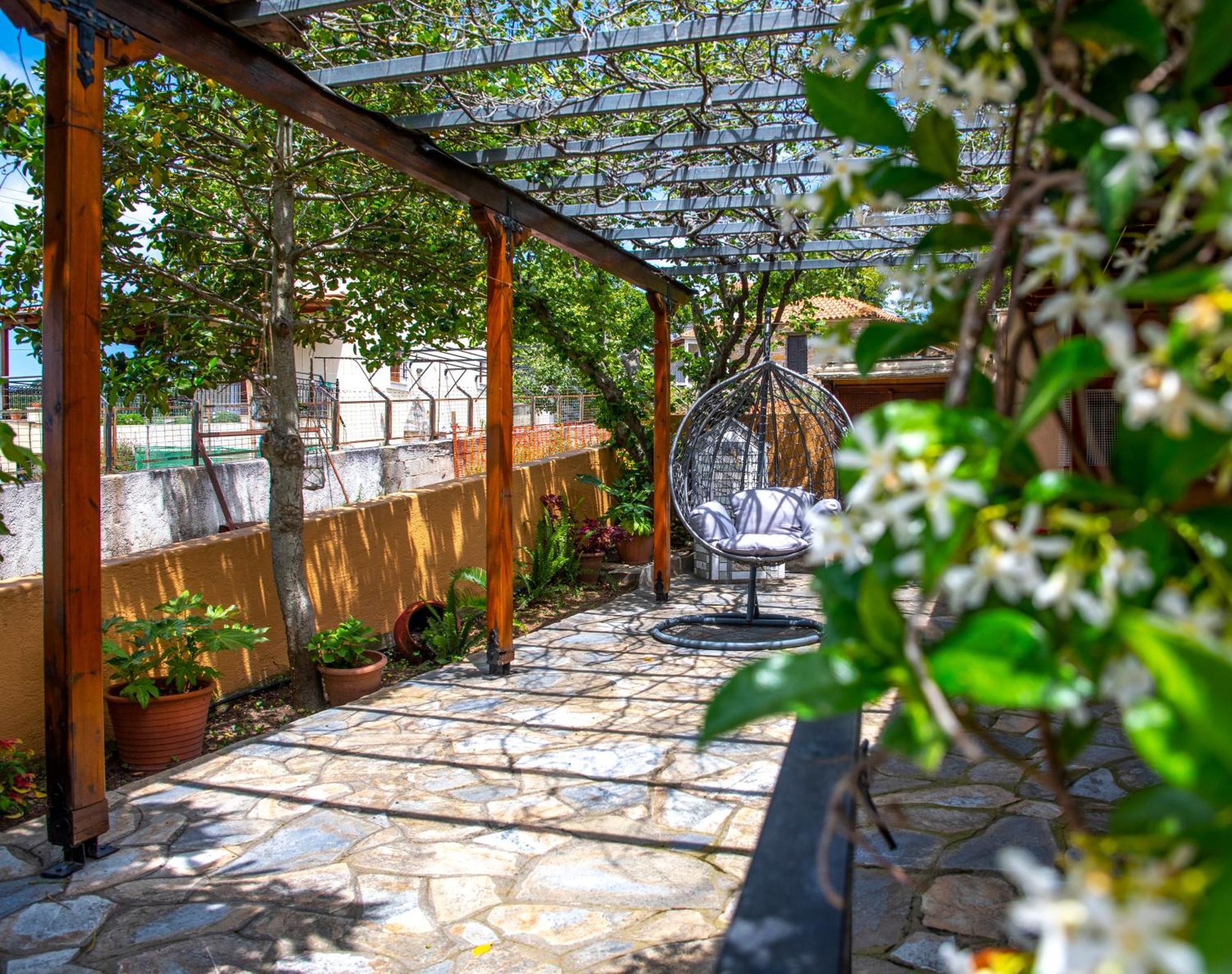 La Casa De Vacation Villa Лафкос Екстериор снимка