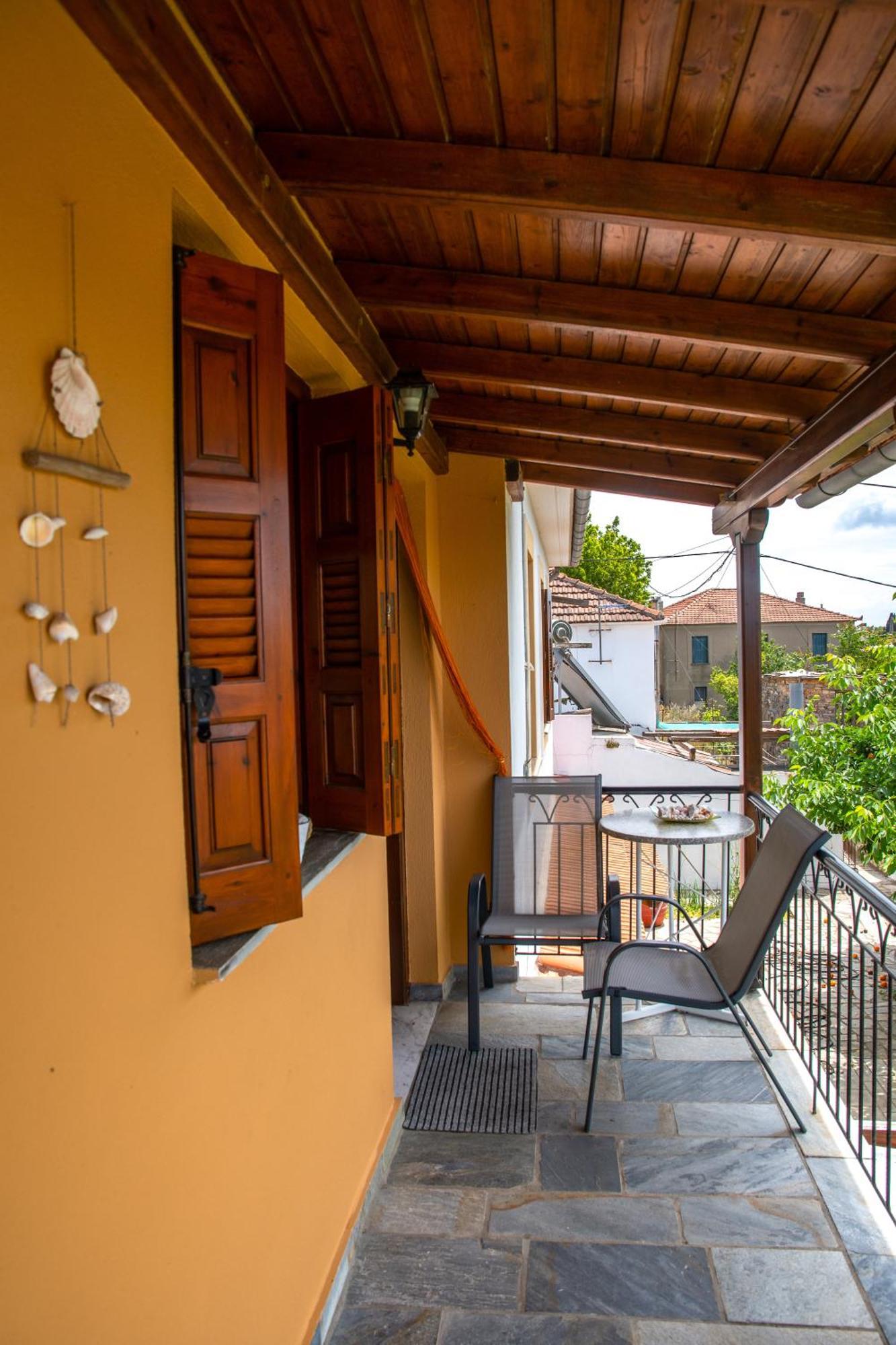 La Casa De Vacation Villa Лафкос Екстериор снимка