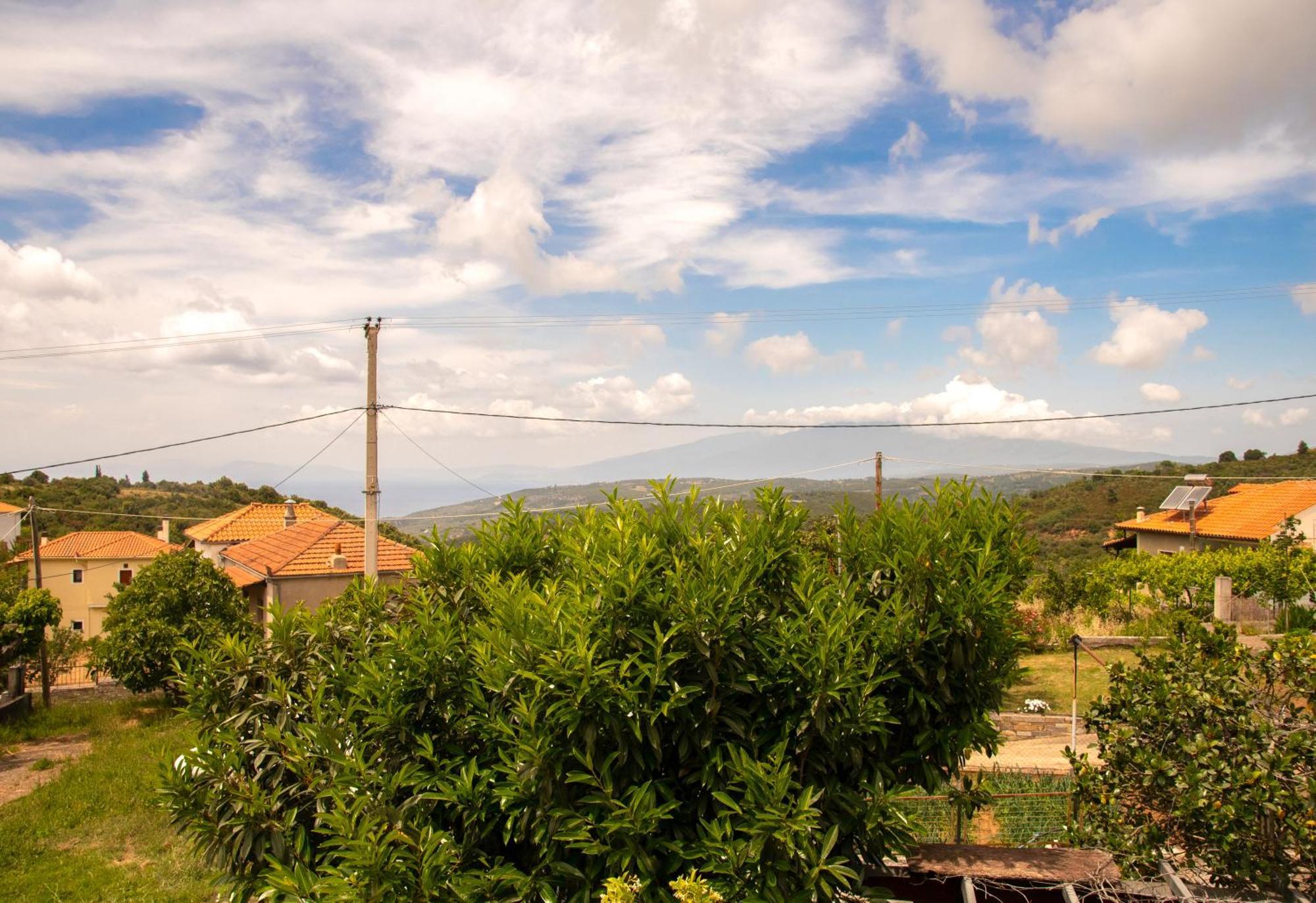 La Casa De Vacation Villa Лафкос Екстериор снимка